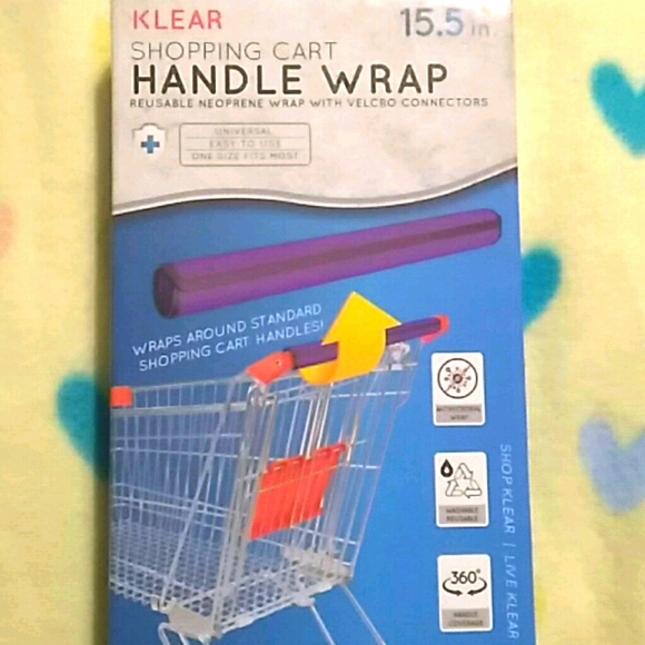 Shopping cart handle wrap - Picture 1 of 3